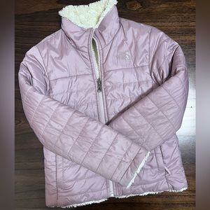 The North Face Girls Mossbud Swirl Reversible Coat